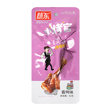 隨樂(lè)烤鴨翅根——醬烤味 30袋×6包/箱